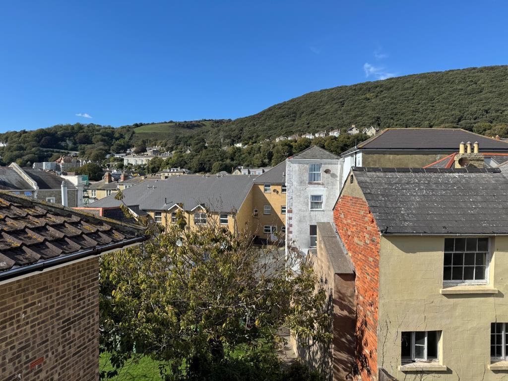 The View from the Rear Over the Town