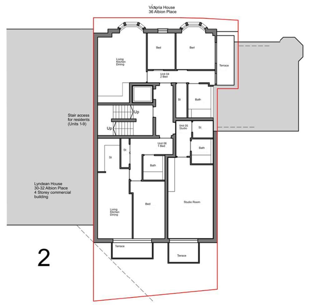 Proposed Second Floor Plan