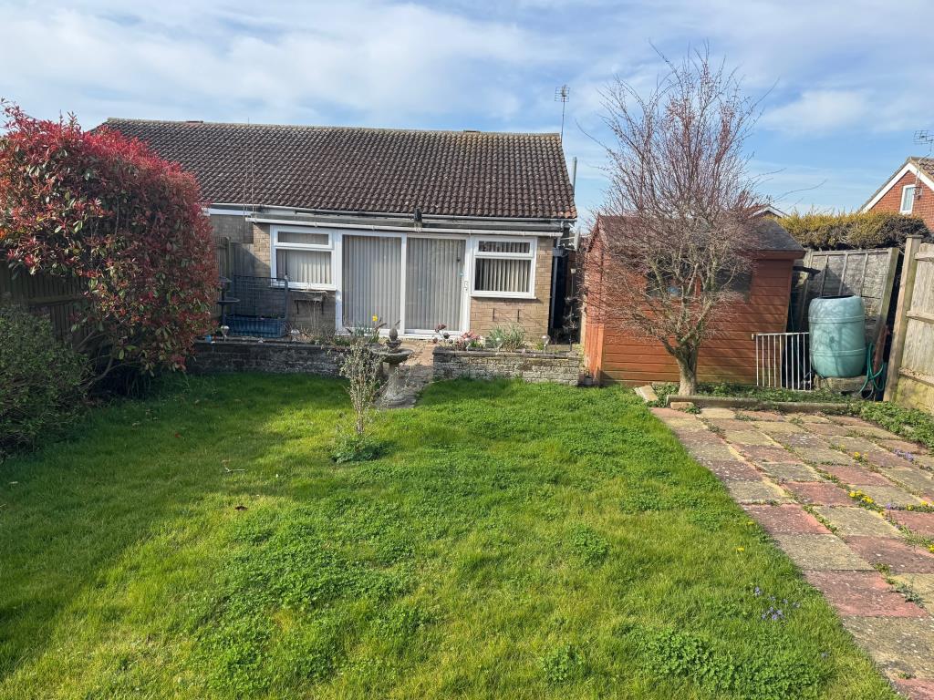 Rear of property