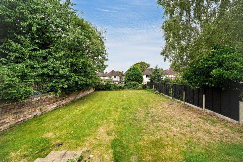 Rear garden