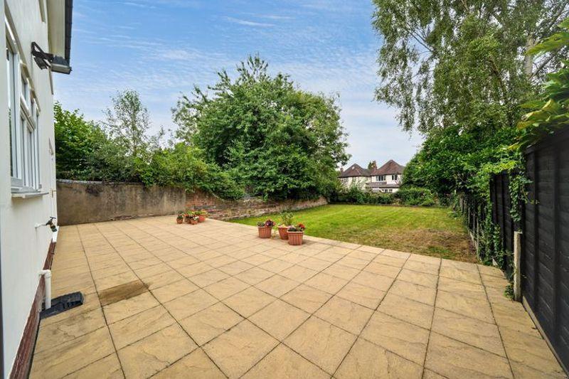 Rear garden