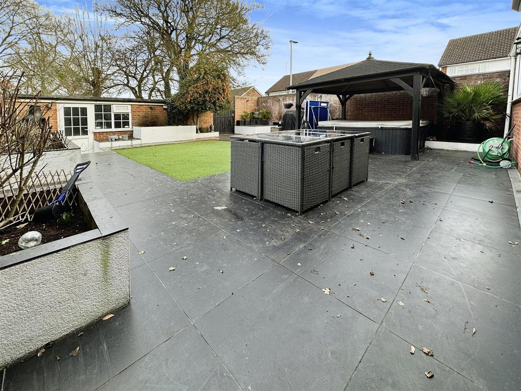 Rear garden
