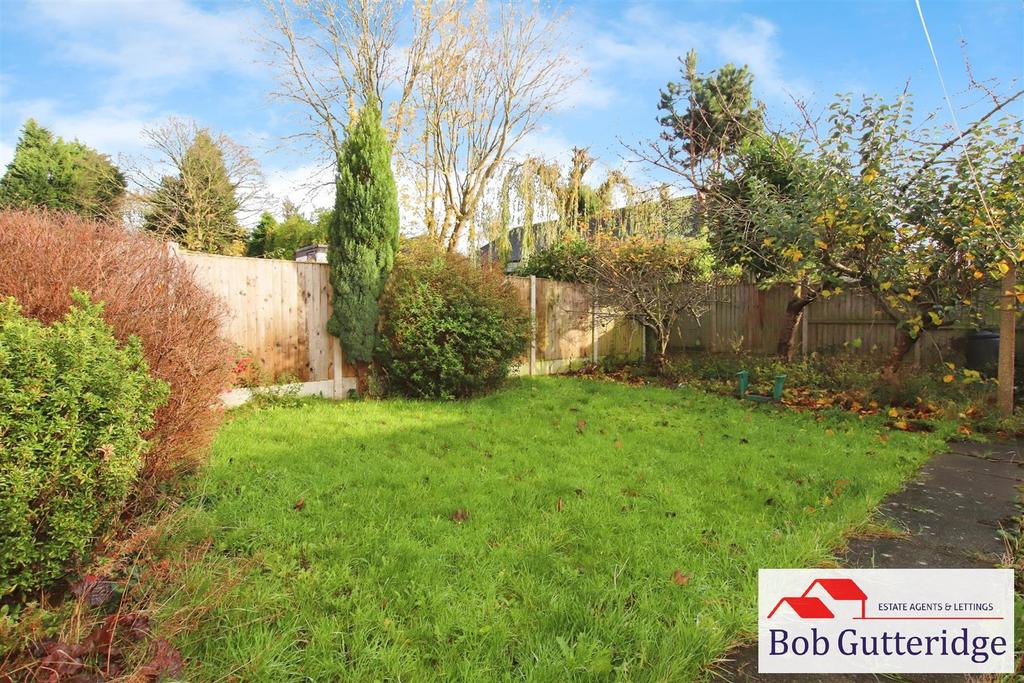 Enclosed rear garden