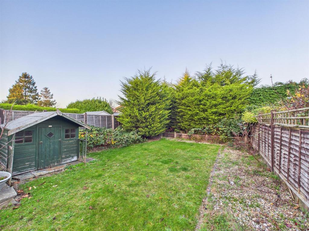 Rear garden