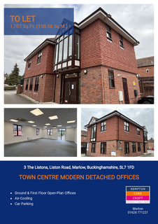 Office to rent, Liston Road Marlow SL7 1FD