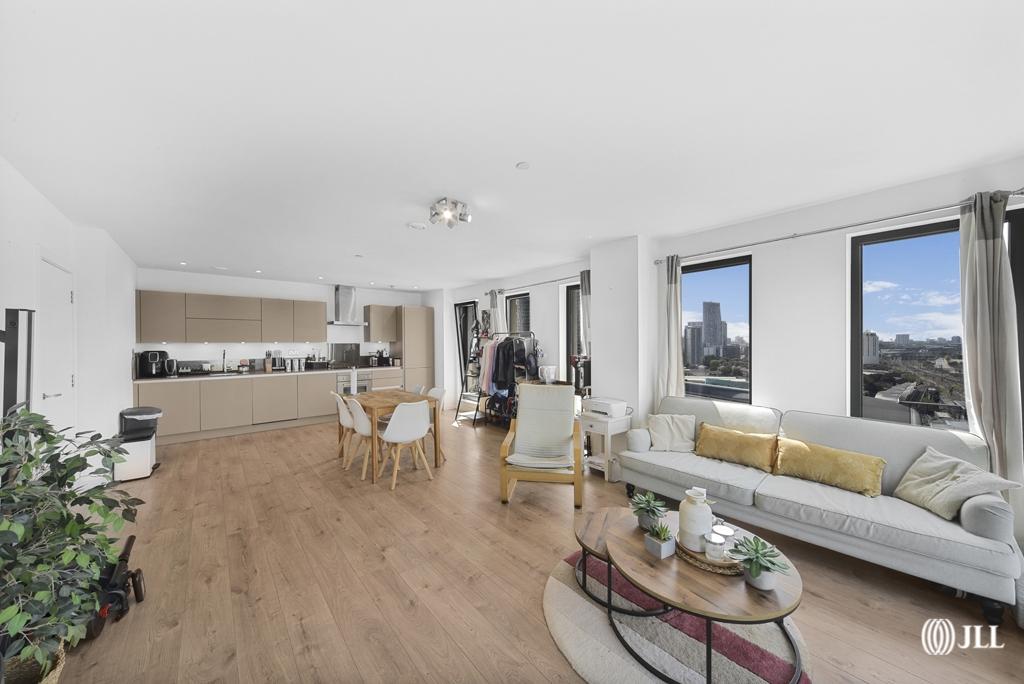 Open-plan living area, open plan living
