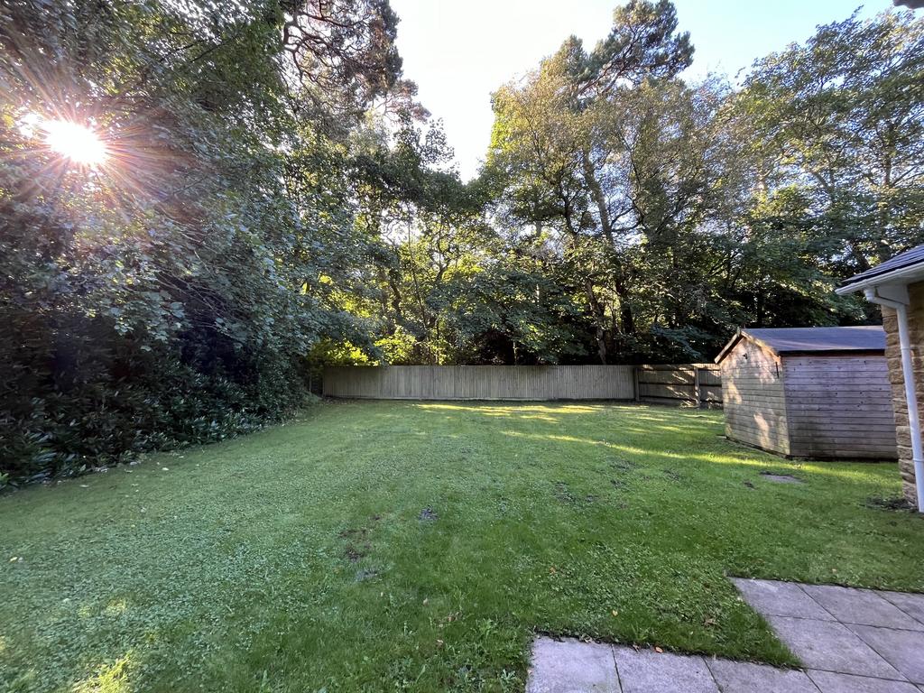 Rear garden