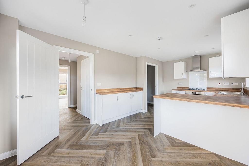 Kitchen, open plan living