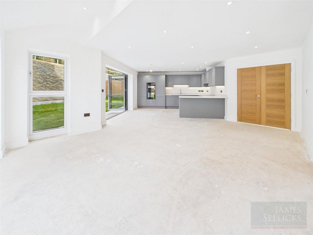 Open plan dining kitchen