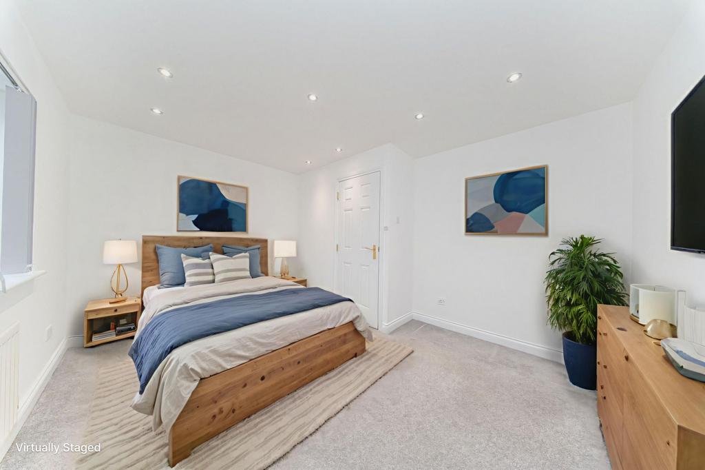 Virtually Staged Bedroom 2