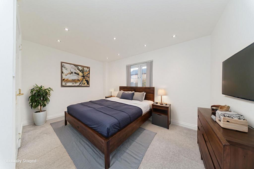 Virtually Staged Bedroom 3