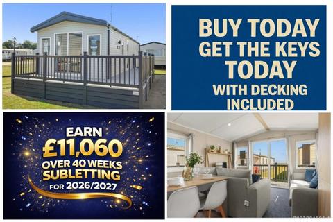 2 bedroom park home for sale, Broadland Sands Holiday Park