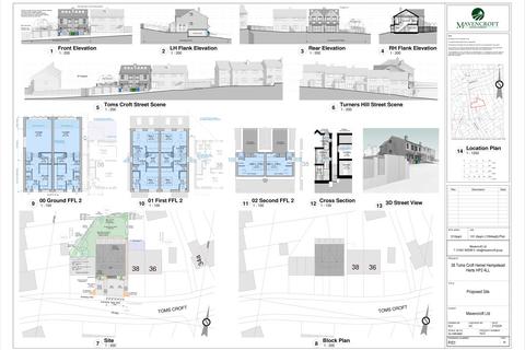 undefined, Land adjacent 38 Toms Croft, Hertfordshire, HP2 4LL