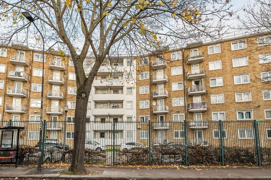 Apartment building facade, block of apartments