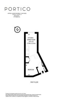 Studio to rent, Bramley Road, London, W10