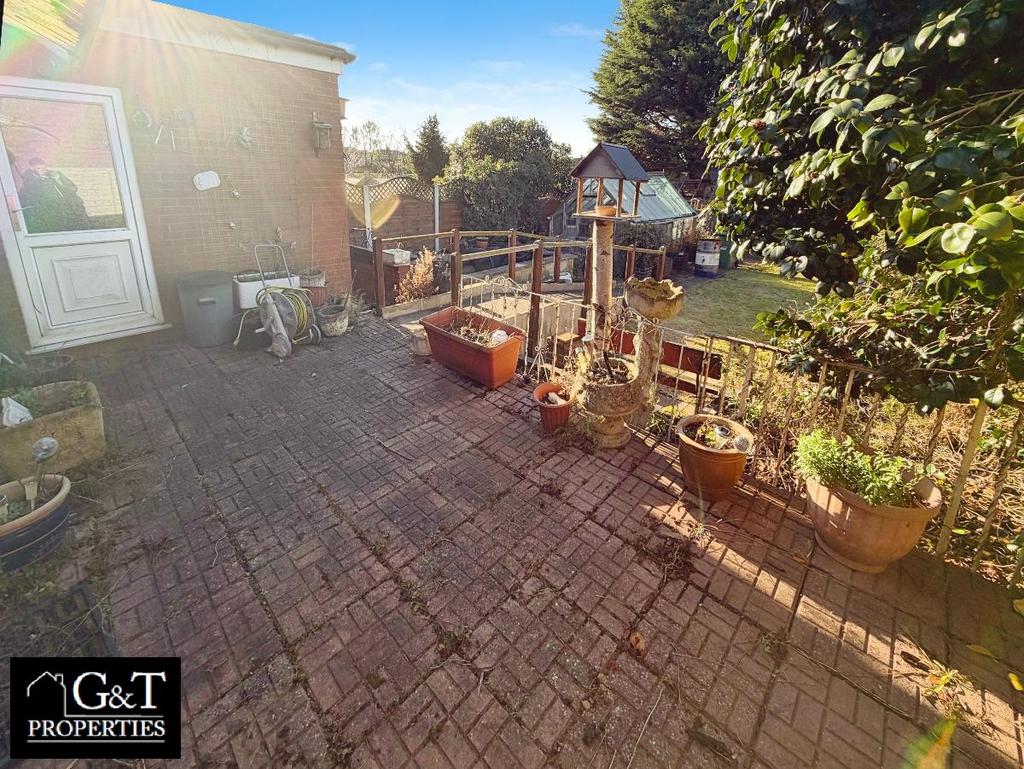 Rear garden
