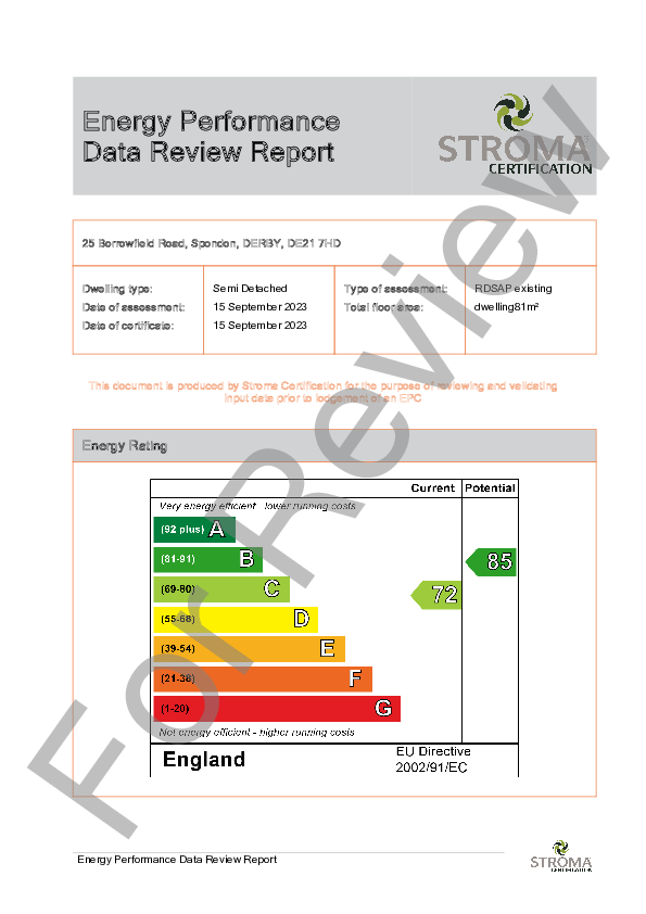 EPC (Contains public sector information licensed under the Open Government Licence v3.0.)
