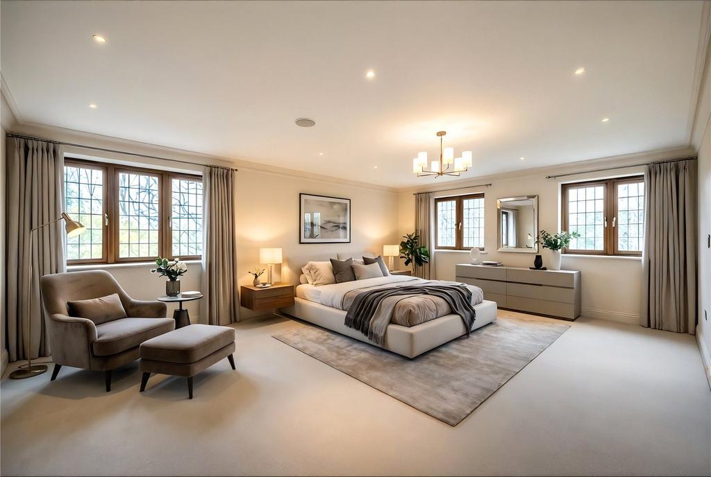 Sitting Room Staged