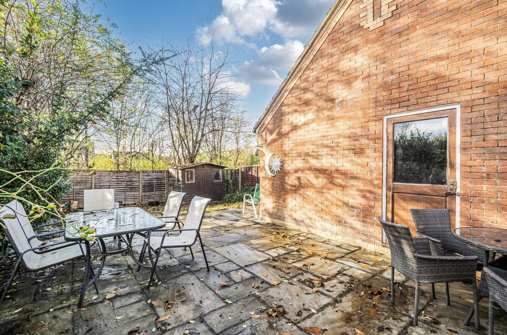 Rear Garden and Garage