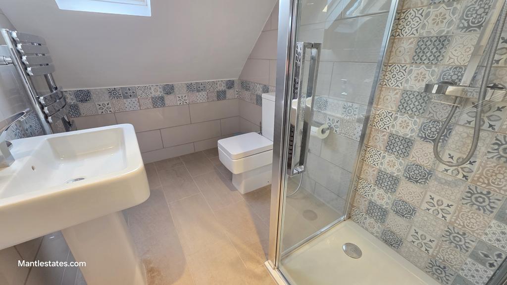 Loft shower room