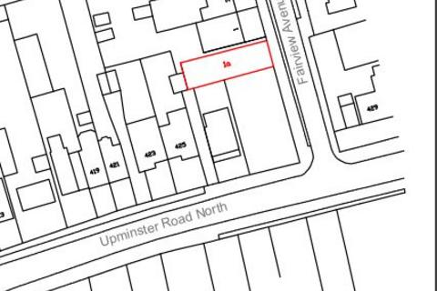 undefined, Land Adjacent to 1 Fairview Avenue, Rainham, Essex, RM13 9RL