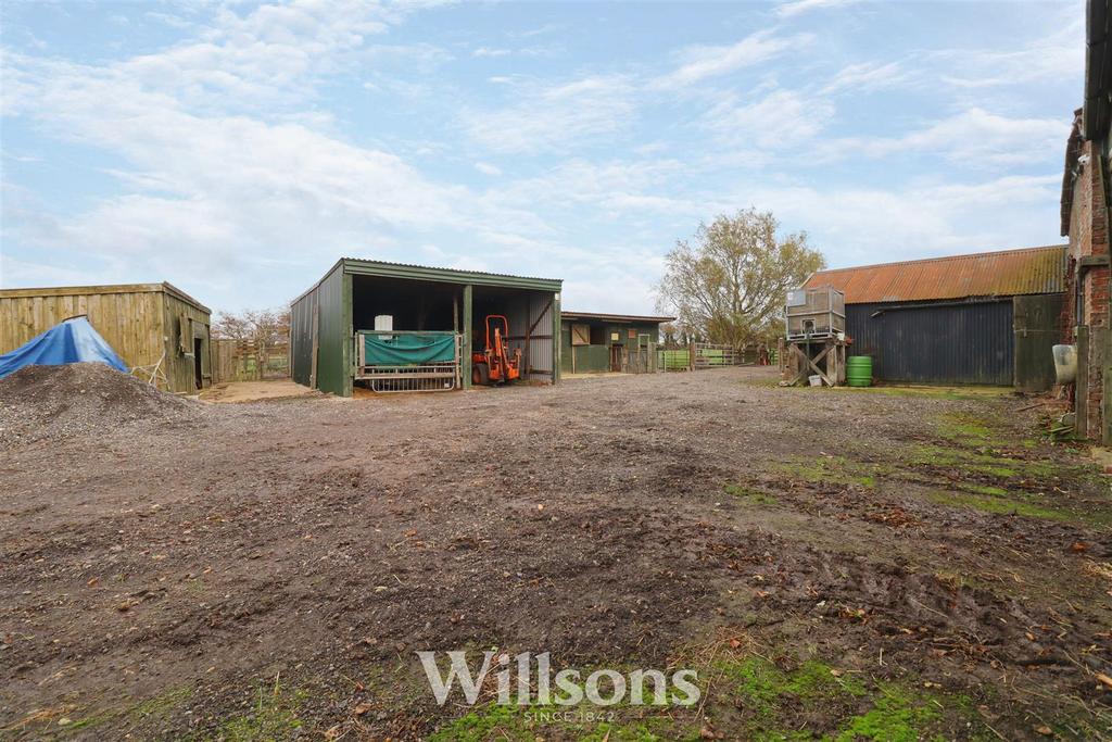 Yard & Further Range of Out Buildings
