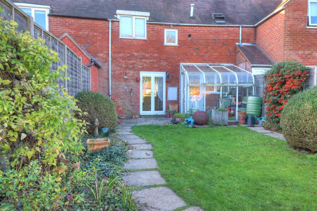 Rear of property