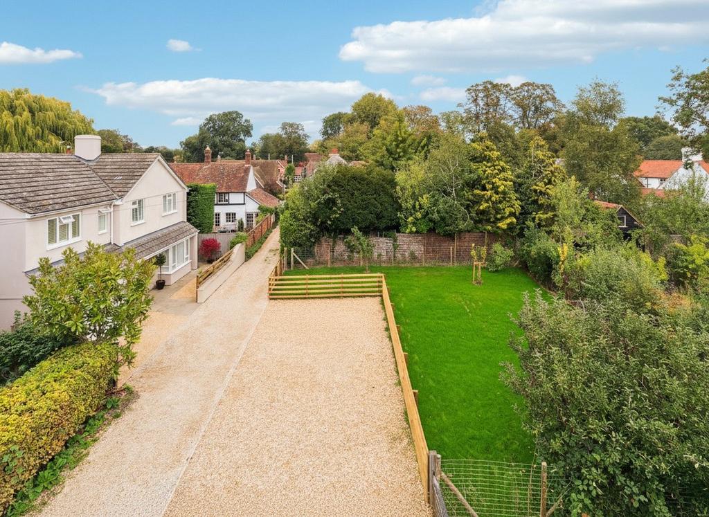 Ariel View Of Garden