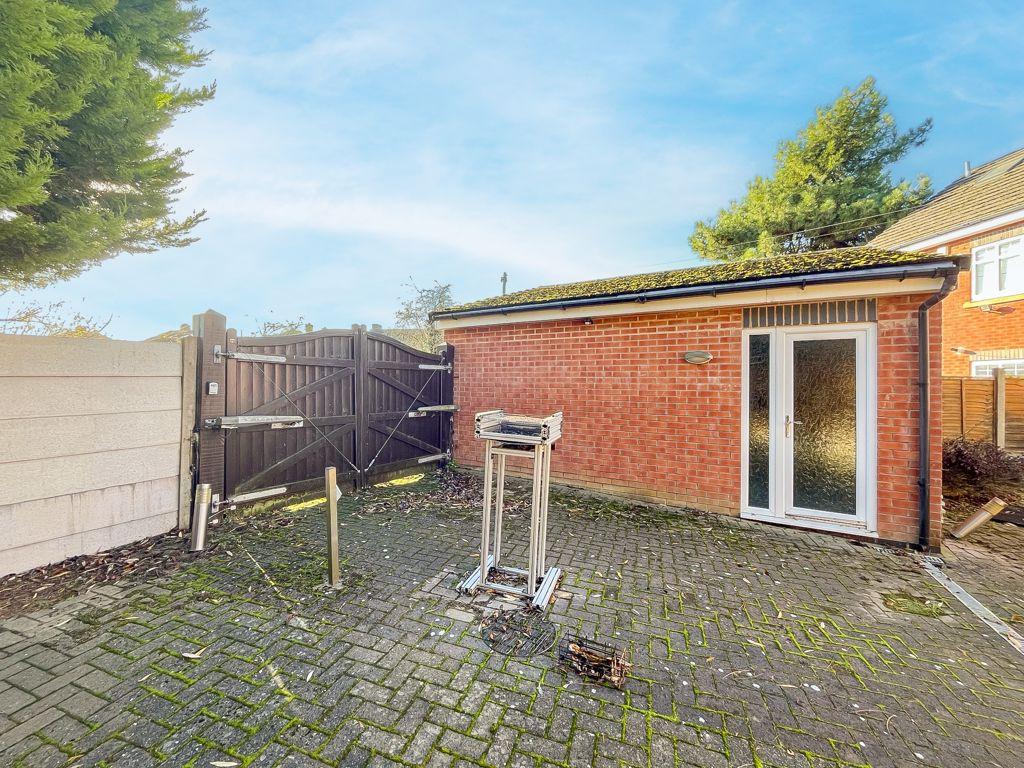 Rear garden