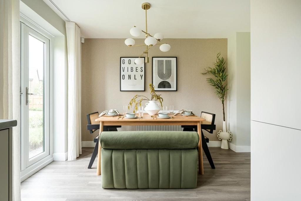 An open space for entertaining