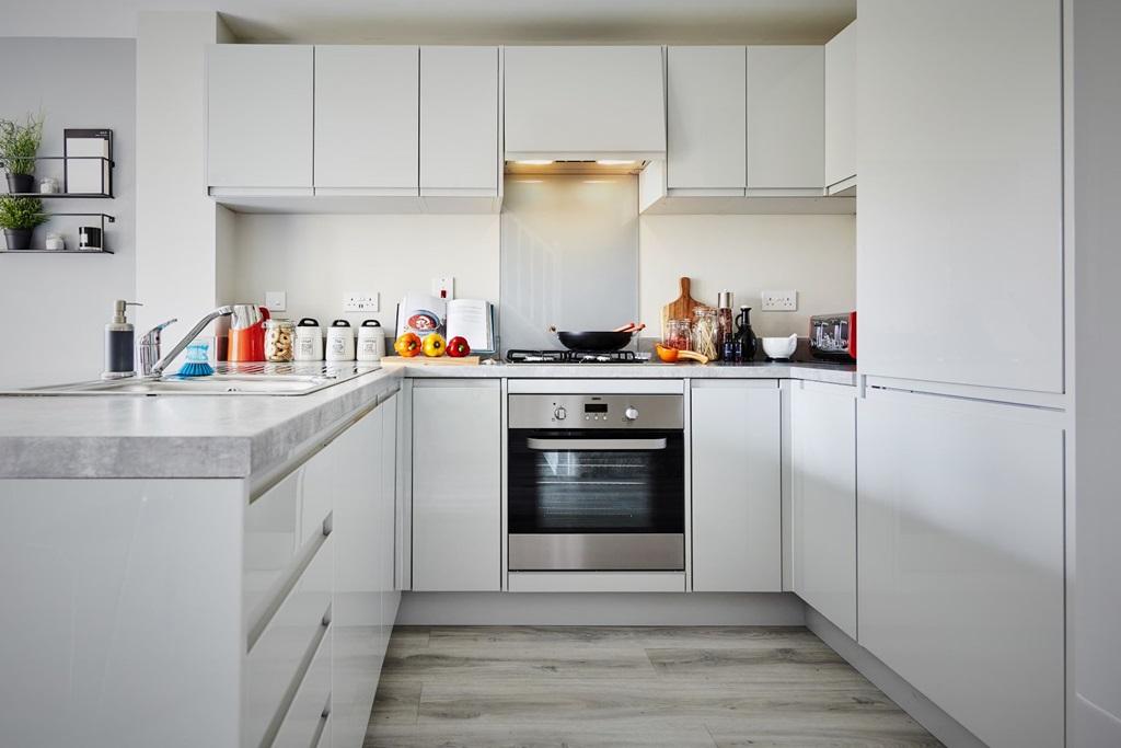 Spacious open plan kitchen