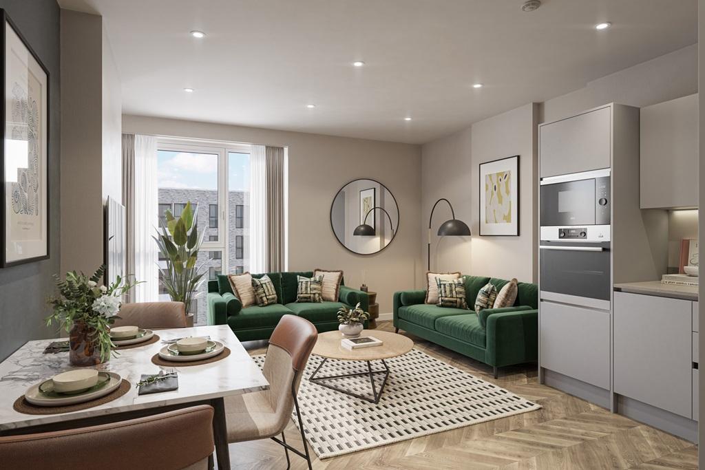 Sociable open plan layout