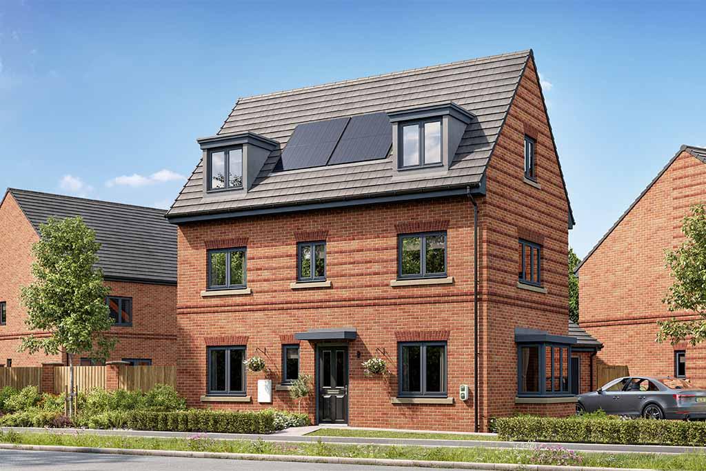Plot 76 The Oldbury At Heaton 4 Bed Detached House 426 995