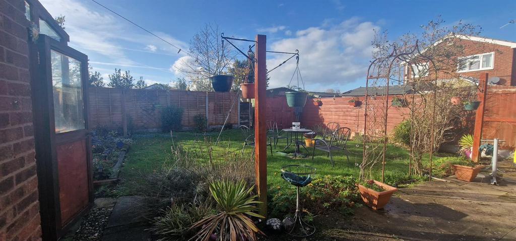 Rear garden