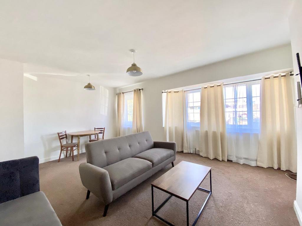 Open plan living space