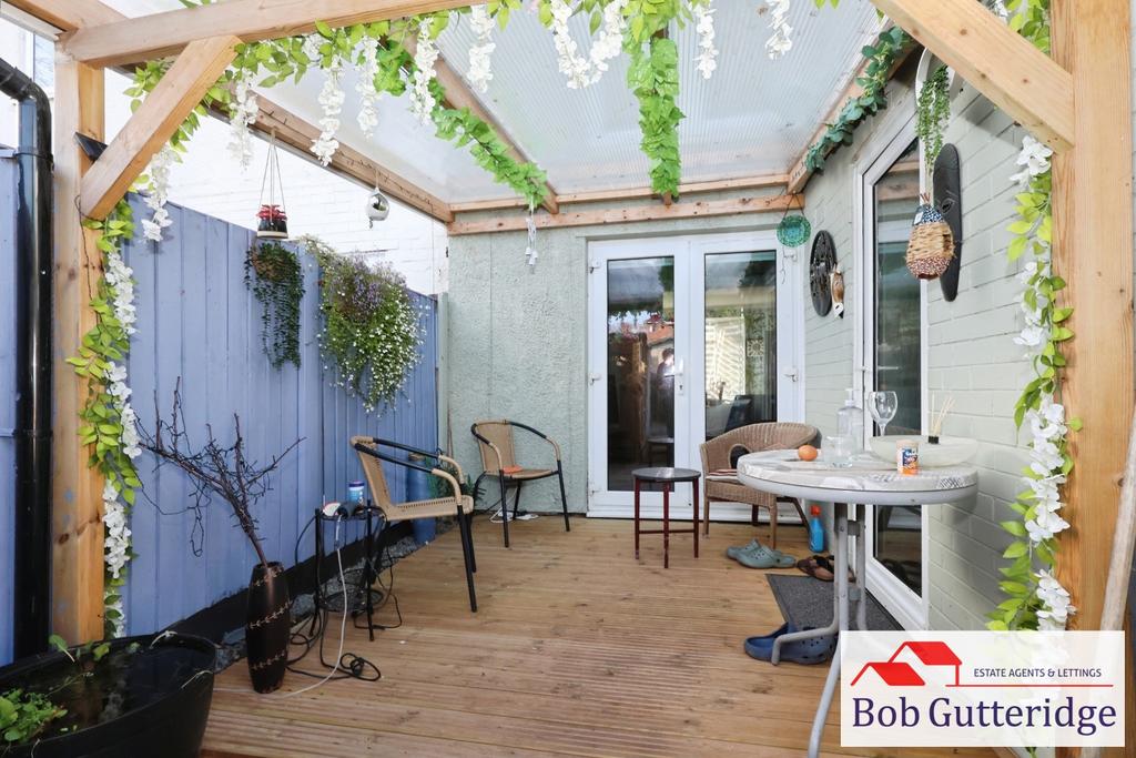 Enclosed rear garden