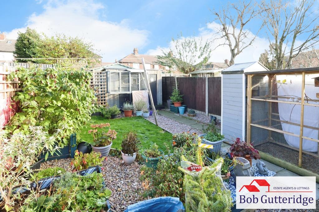 Enclosed rear garden