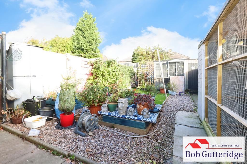 Enclosed rear garden