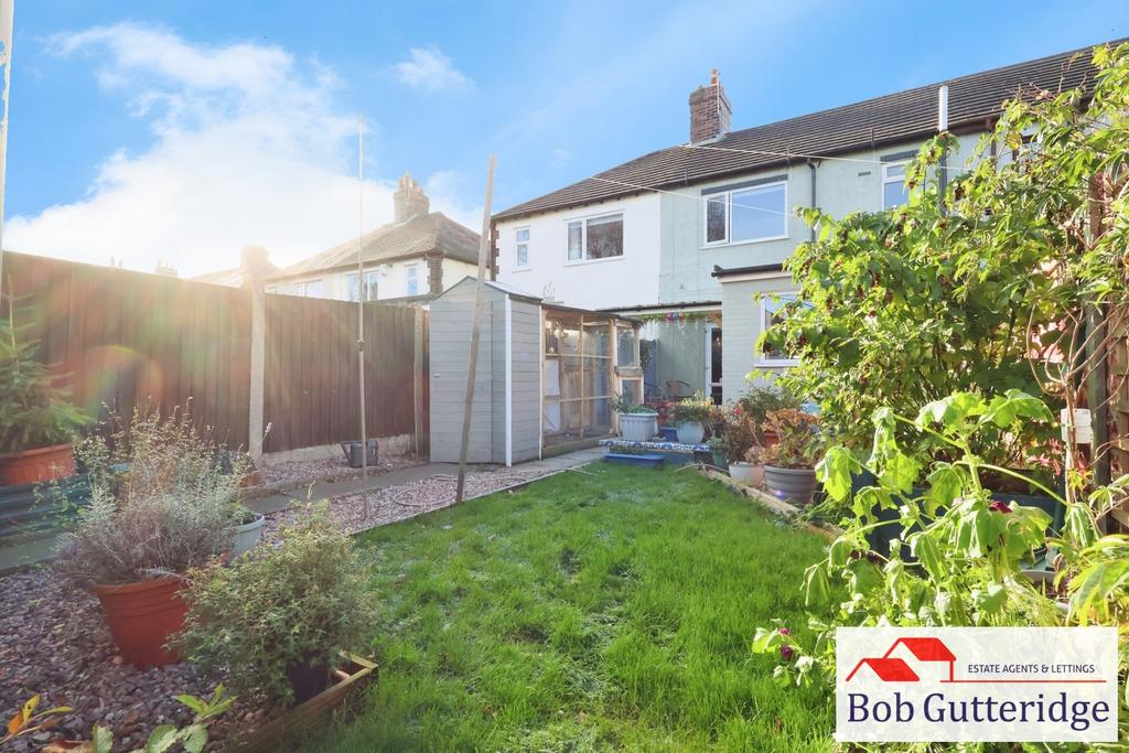 Enclosed rear garden