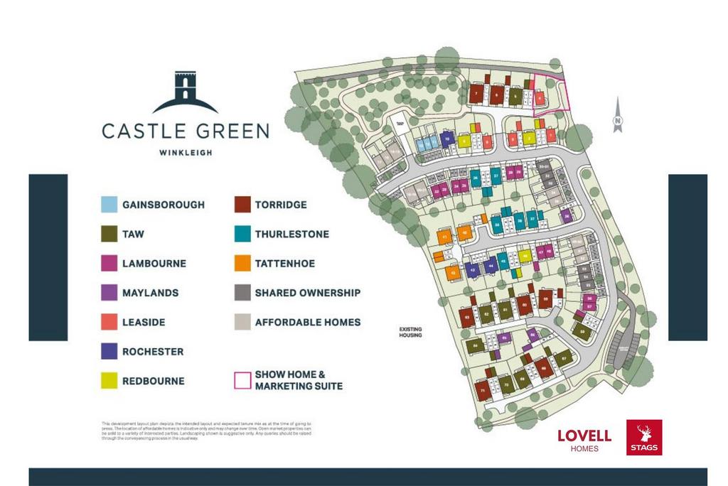 Castle Green, Winkleigh site plan.jpg