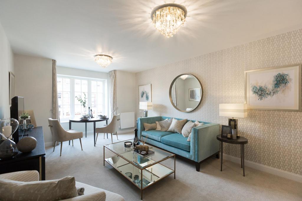 Show home living room
