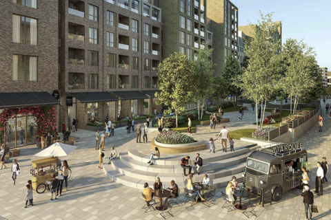 2 bedroom apartment for sale, Paragon Square, London WC1X