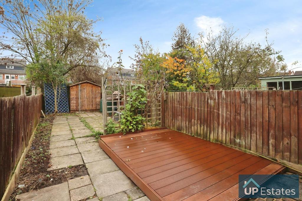 Rear garden