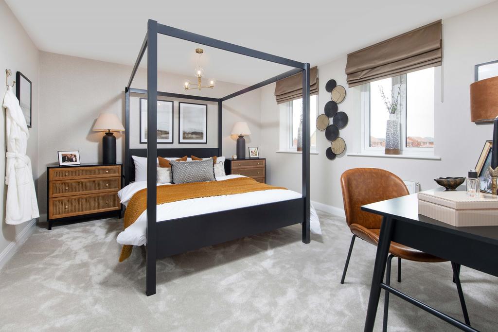 DWH EM Romans Quarter Lichfield Bedroom