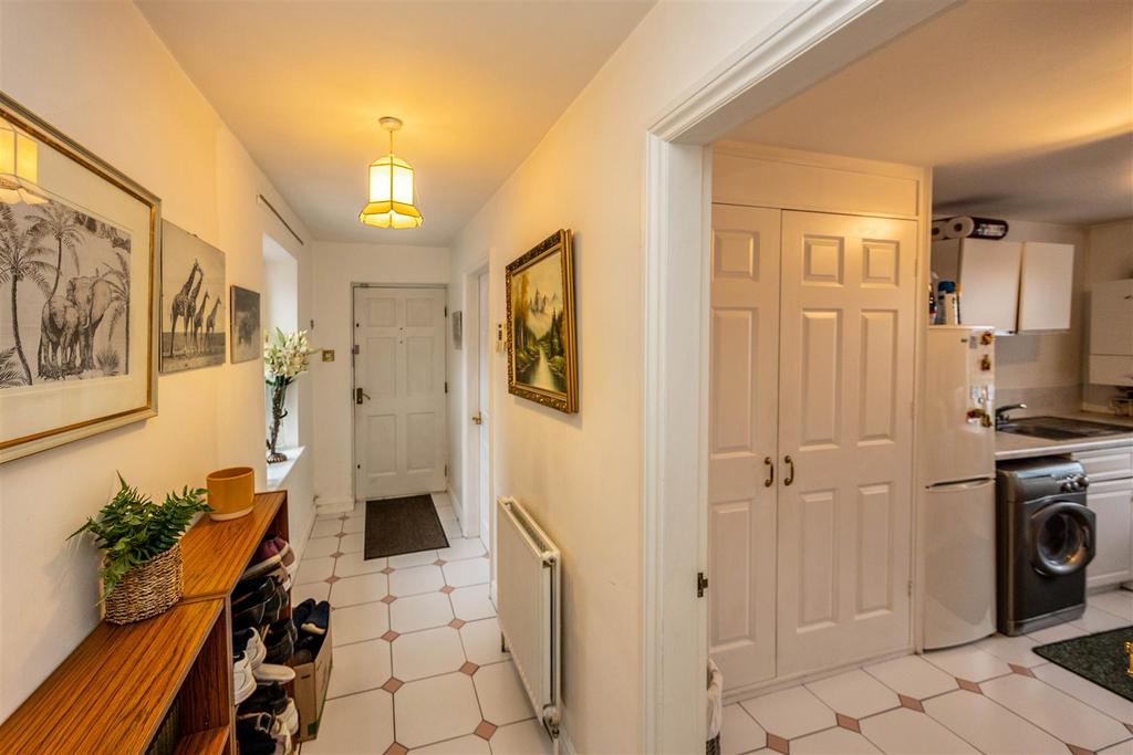 Rear hallway