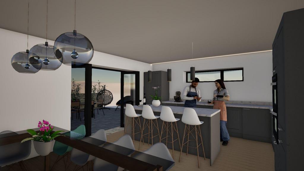 Dining Kitchen - Beverley Lodge 5a Kingfield Road.