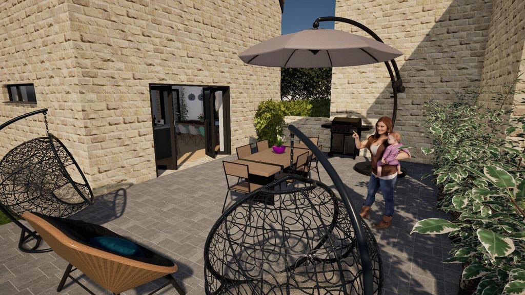 Outside Patio - Beverley Lodge 5a Kingfield Road.j