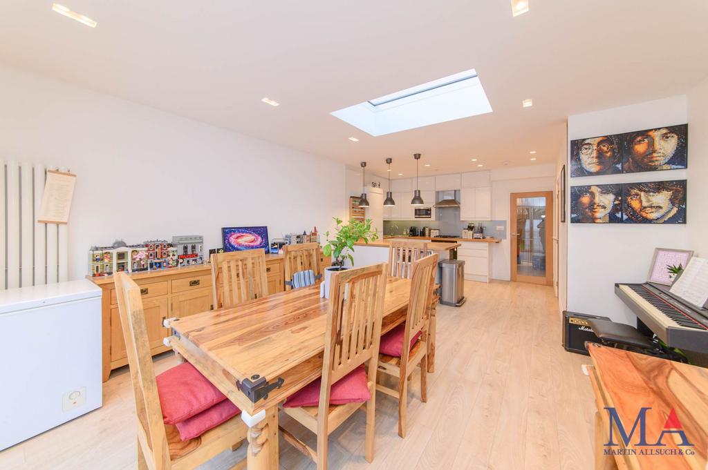Open-plan living area