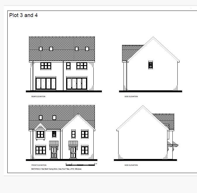 Planning 4 dwellings