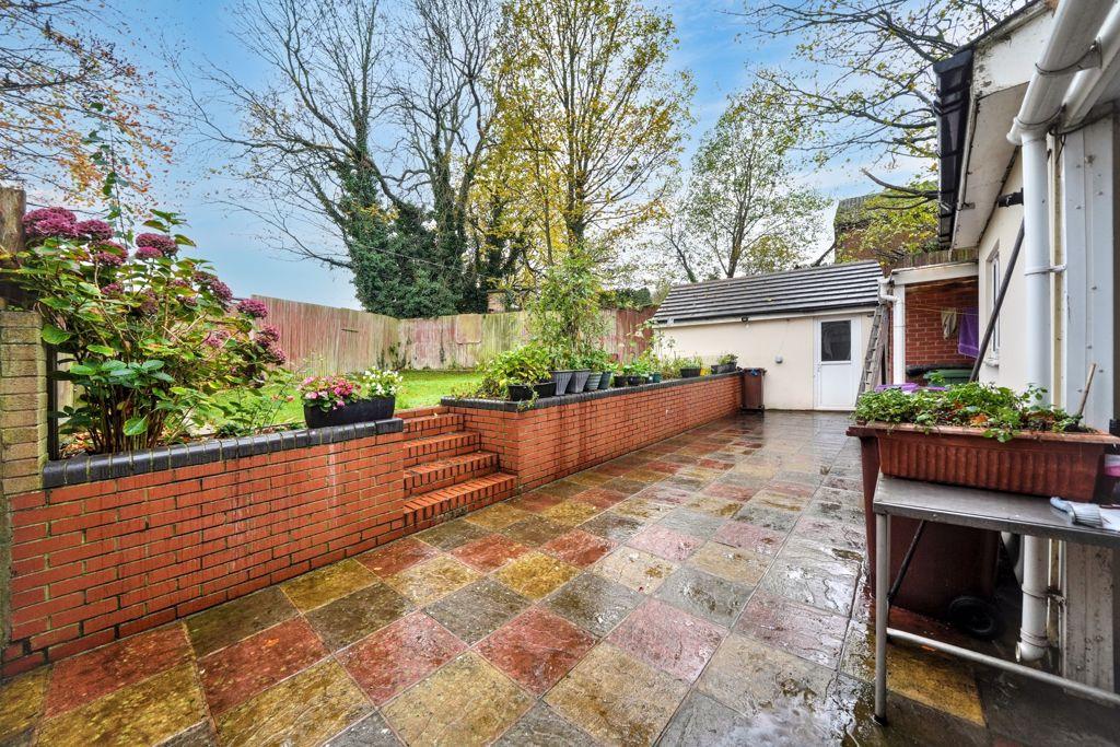 Rear garden